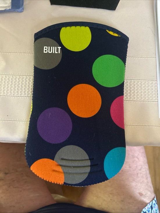 Built Other - BUILT Polka Dot Neoprene Electronics Sleeve - Navy Multi for Kindle, e-reader